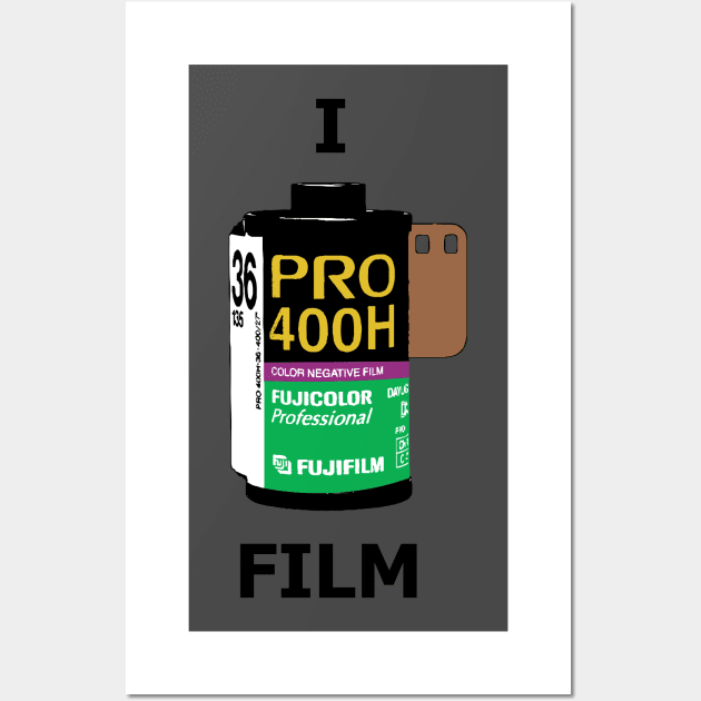 I Love Film - Fuji Wall Art by Shane's Ts